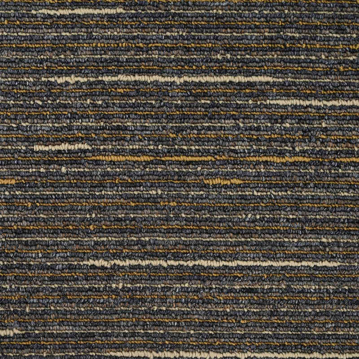 Placă de carpetă Bej în dungi 50 x 50 cm 4 pcs PP și bitum - WALTI WALTI