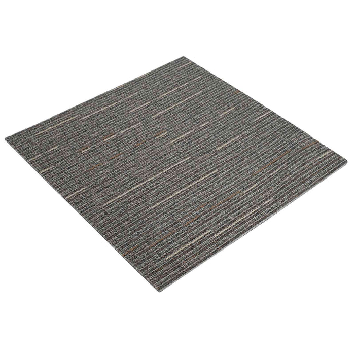 Placă de carpetă Pătrat Maro Închis 50 x 50 cm 4 pcs - WALTI WALTI