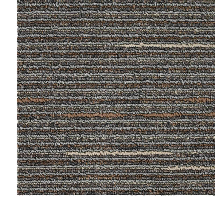 Placă de carpetă Pătrat Maro Închis 50 x 50 cm 20 pcs - WALTI WALTI