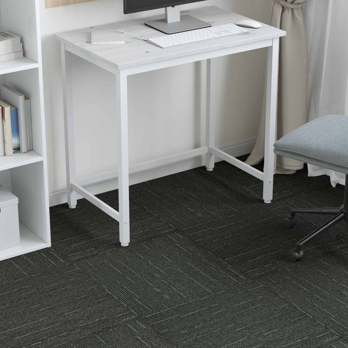 Placă de carpetă Verde deschis cu dungi 50 x 50 cm 4 pcs - WALTI WALTI