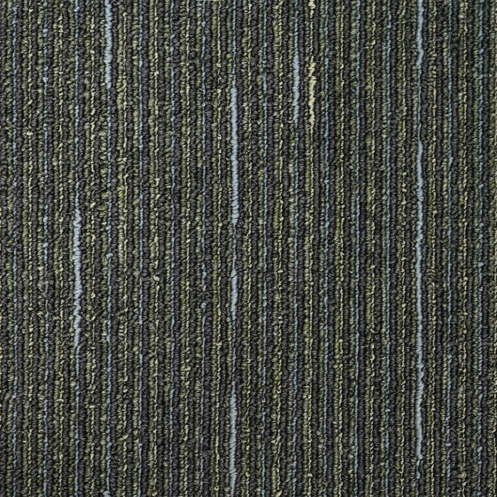 Placă de carpetă Verde deschis cu dungi 50 x 50 cm 4 pcs - WALTI WALTI