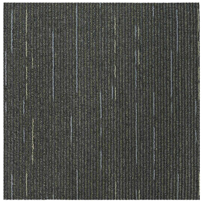 Placă de carpetă Verde deschis cu dungi 50 x 50 cm 4 pcs - WALTI WALTI