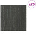 Placă de carpetă Verde deschis cu dungi 50 x 50 cm 20 pcs - WALTI WALTI