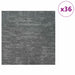 Placă de carpetă Gri Stâncă 50 x 50 cm 36 pcs PP și bitum - WALTI WALTI