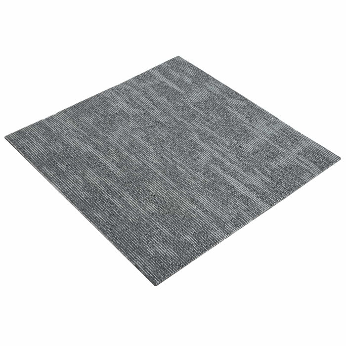 Placă de carpetă Gri Beton 50 x 50 cm 4 pcs PP și bitum - WALTI WALTI