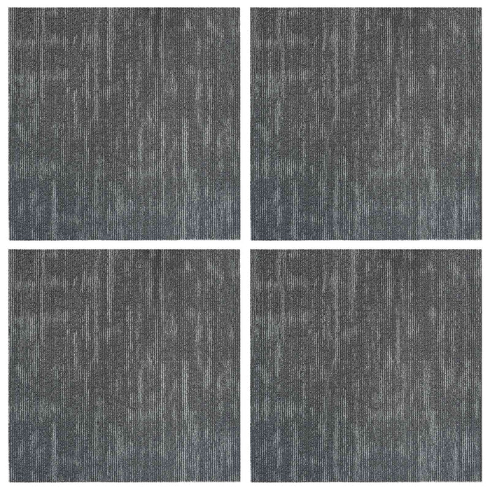 Placă de carpetă Gri Beton 50 x 50 cm 4 pcs PP și bitum - WALTI WALTI