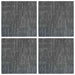 Placă de carpetă Gri Beton 50 x 50 cm 4 pcs PP și bitum - WALTI WALTI