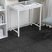 Placă de carpetă Gri cărbune 50 x 50 cm 20 pcs PP și bitum - WALTI WALTI