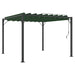 Gazebo cu acoperiș mobil Verde 3 x 3 x 2,14 m - WALTI WALTI