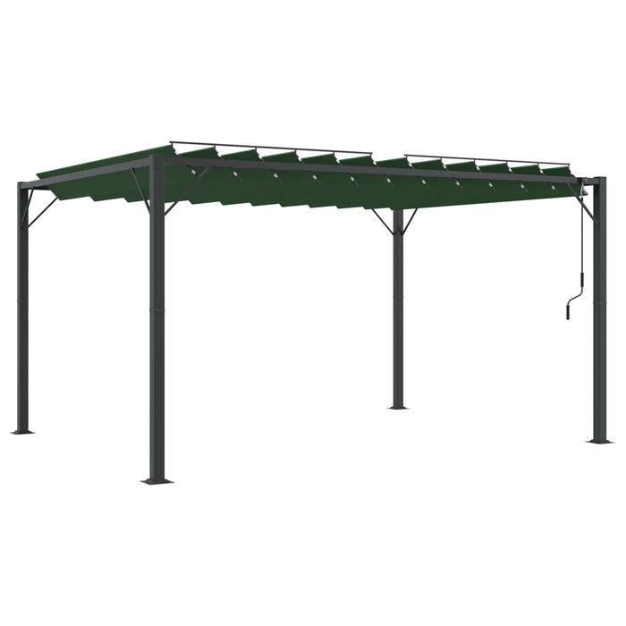 Gazebo cu acoperiș mobil Verde 3 x 4 x 2,14 m - WALTI WALTI