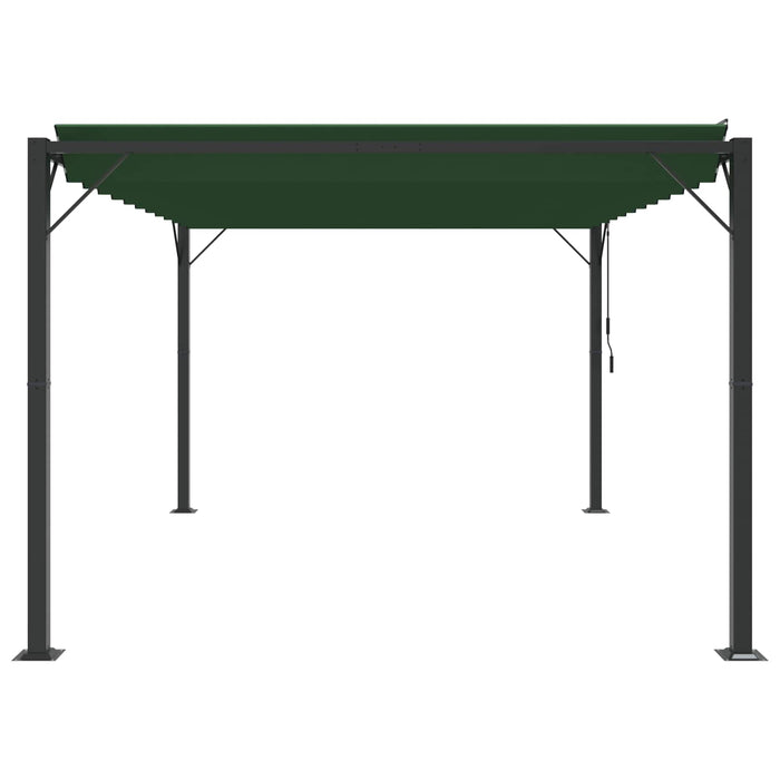 Gazebo cu acoperiș mobil Verde 3 x 4 x 2,14 m - WALTI WALTI