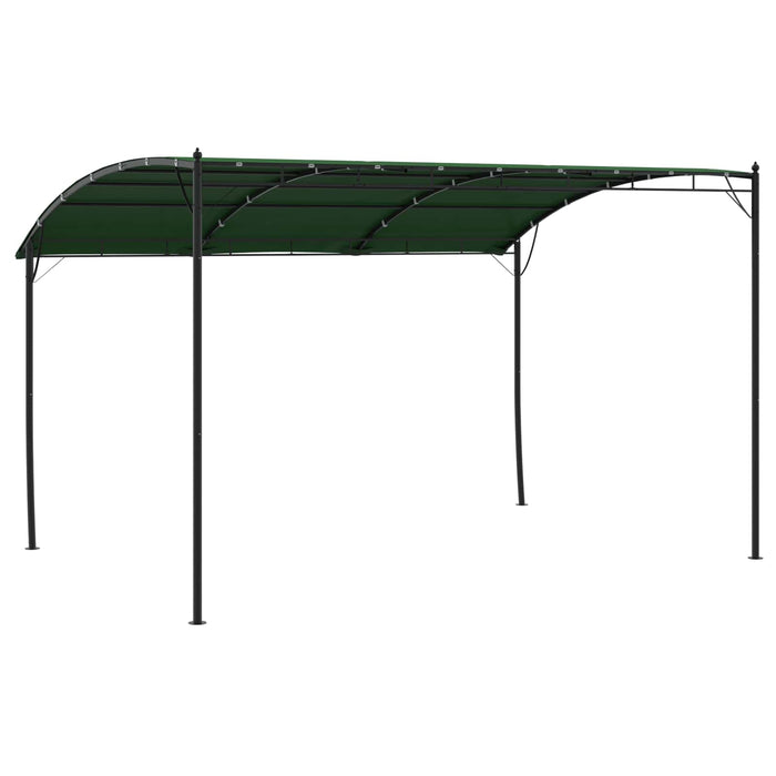 Foișor 4 x 3 x 2,55 m Verde Țesătură și Aluminiu 180 - WALTI WALTI