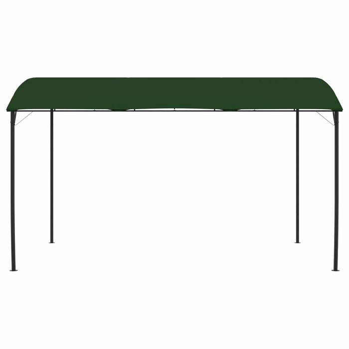 Foișor 4 x 3 x 2,55 m Verde Țesătură și Aluminiu 180 - WALTI WALTI