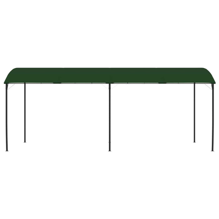 Foișor 6 x 3 x 2,55 m Verde Țesătură și Aluminiu 180 - WALTI WALTI