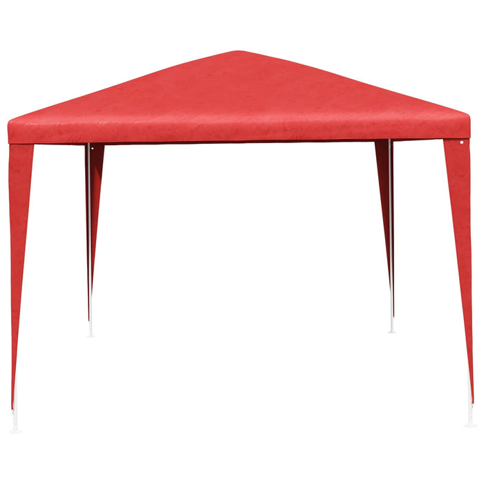 Cort pentru Petreceri Roșu 400 x 300 x 255 cm PE și oțel - WALTI WALTI