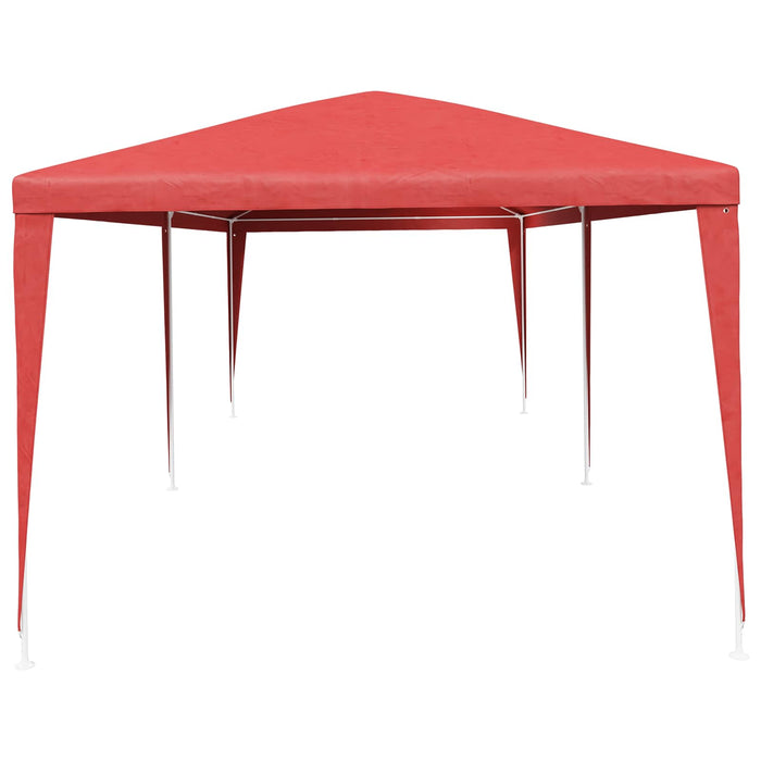 Cort pentru Petreceri Roșu 600 x 300 x 255 cm PE și oțel - WALTI WALTI