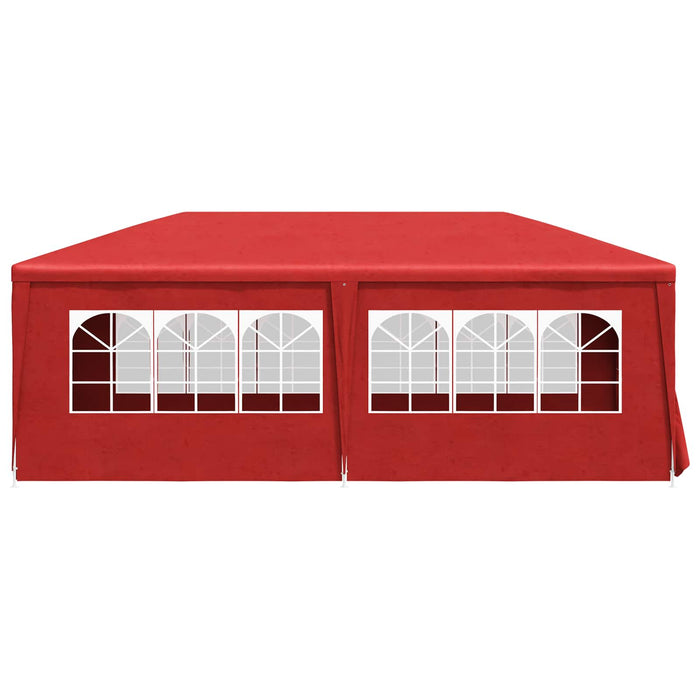 Cort pentru Petreceri Roșu 600 x 300 x 255 cm PE și oțel - WALTI WALTI