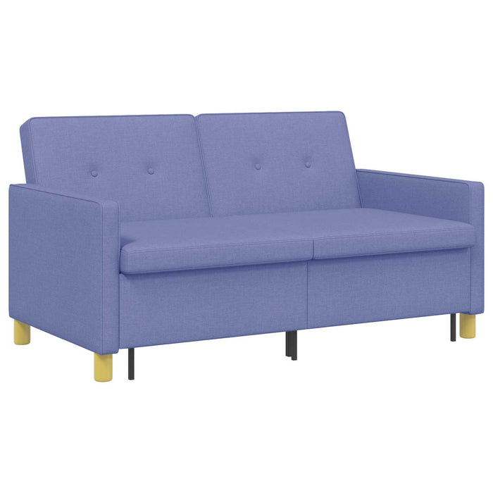 Canapea extensibilă Albastru Jeans Țesătură - WALTI WALTI