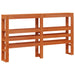 Cadru de pat cu headboard Maroniu cerat Lemn de pin masiv - WALTI WALTI