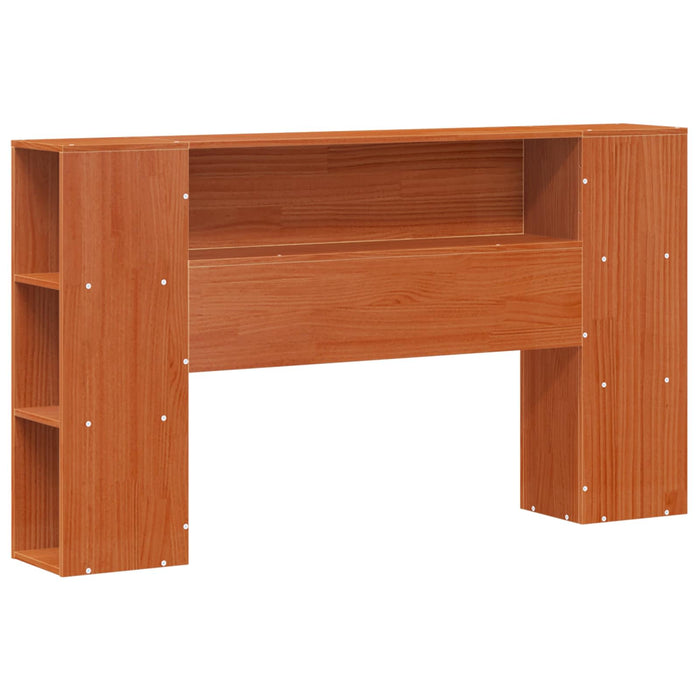 Cadru de pat cu tablie de depozitare Maroniu cerat 140 x 190 cm - WALTI WALTI