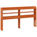 Cadru de pat cu headboard Maroniu cerat Lemn de pin masiv - WALTI WALTI