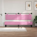 Tăblie de pat suspendată Cu lumină LED Roz Țesătură - WALTI WALTI