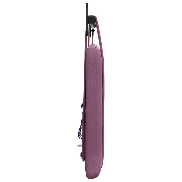 Tăblie de pat suspendată Cu lumină LED Violet Catifea - WALTI WALTI
