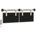 Tăblie de pat suspendată Cu lumină LED Crem Piele artificială - WALTI WALTI