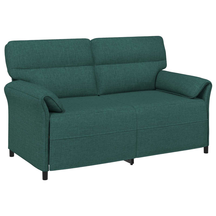 Set de canapea 2 buc. Verde închis Țesătură WALTI