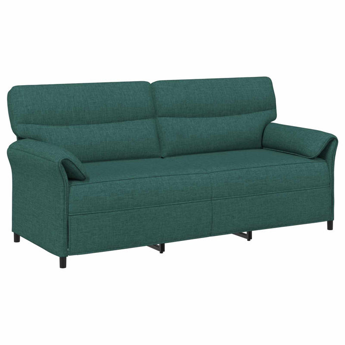 Set de canapea 2 buc. Verde închis Țesătură WALTI