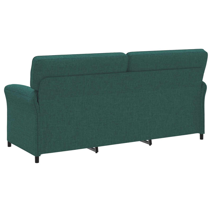 Set de canapea 2 buc. Verde închis Țesătură WALTI