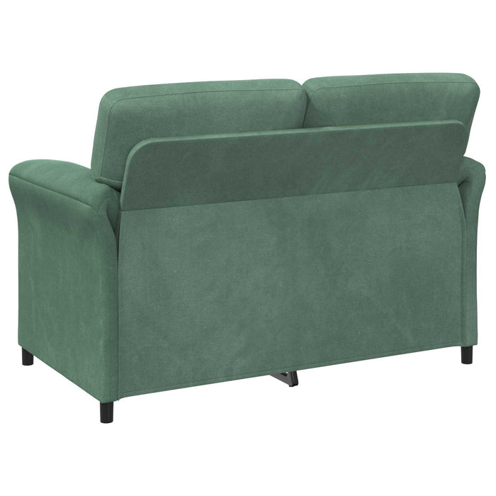 Set de canapea 2 buc. Verde Mării Catifea WALTI