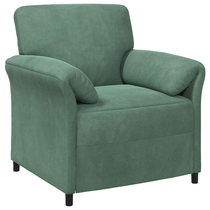 Set de canapea 2 buc. Verde Mării Catifea WALTI