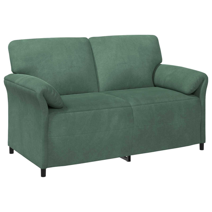 Set de canapea 2 buc. Verde Mării Catifea WALTI