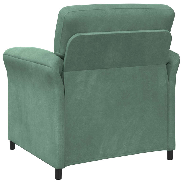Set de canapea 2 buc. Verde Mării Catifea WALTI