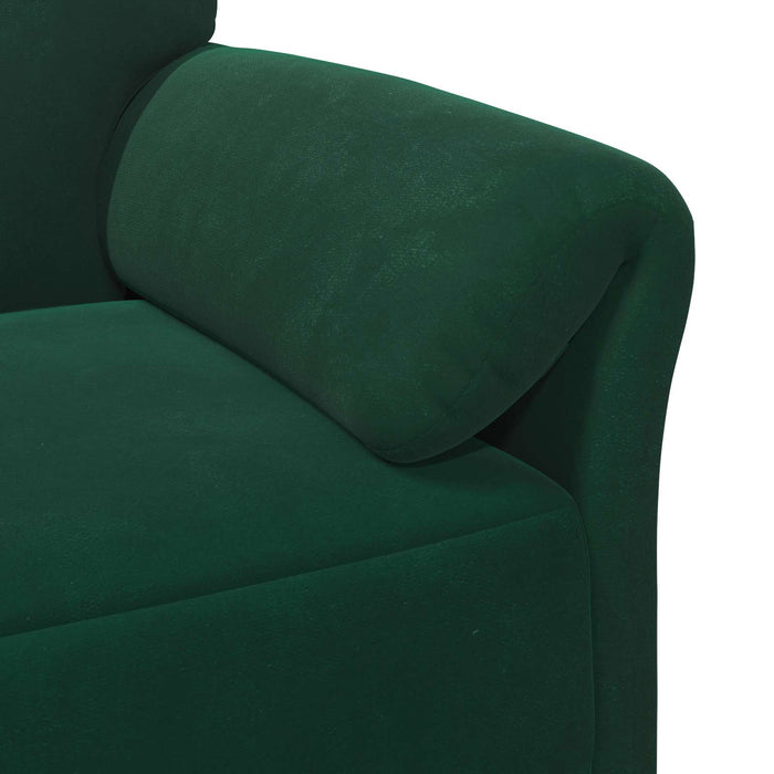 Set de canapea 2 buc. Verde închis Catifea WALTI