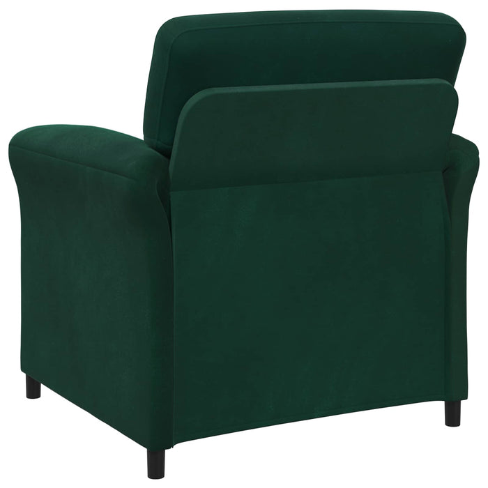 Set de canapea 2 buc. Verde închis Catifea WALTI