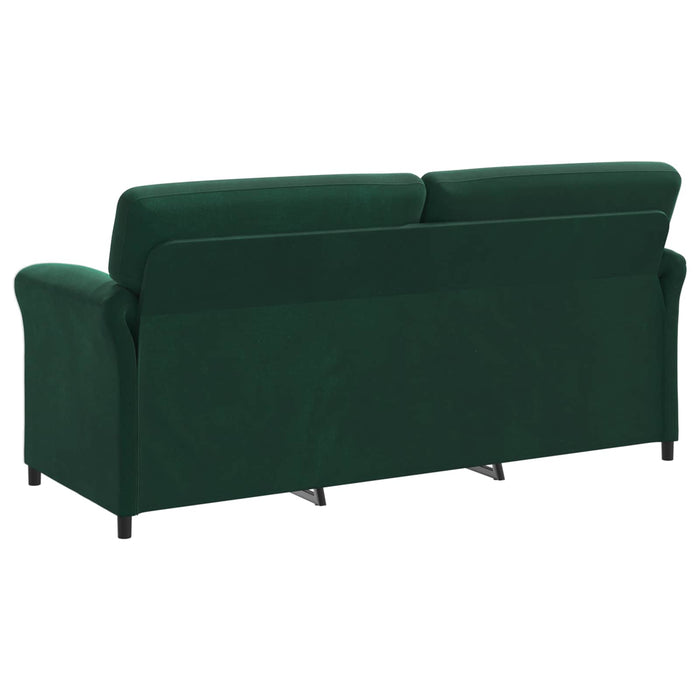 Set de canapea 2 buc. Verde închis Catifea WALTI