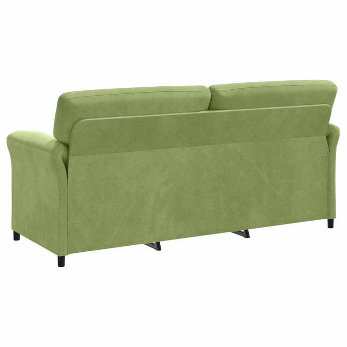 Set de canapea 2 buc. Verde deschis Catifea WALTI