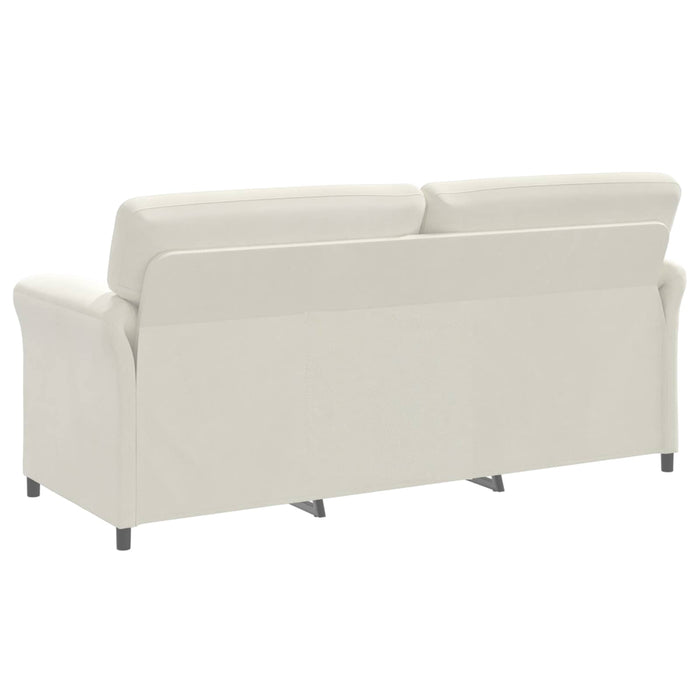 Set de canapea 2 buc. Crem Catifea WALTI