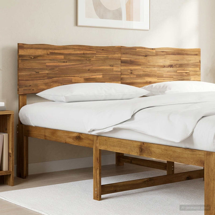 Tăblie de pat cu margini naturale ROSTOCK natural 180 cm WALTI
