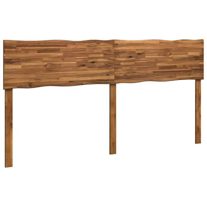 Tăblie de pat cu margini naturale ROSTOCK natural 180 cm WALTI