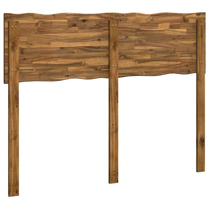 Tăblie de pat cu margini naturale ROSTOCK natural 140 cm WALTI