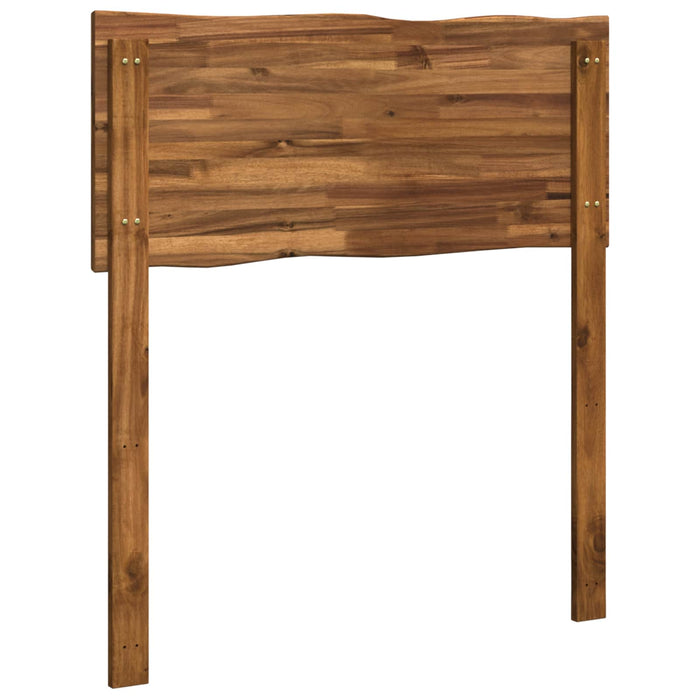 Tăblie de pat cu margini naturale ROSTOCK natural 75 cm WALTI