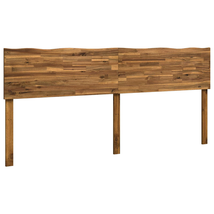 Tăblie de pat cu margini naturale ROSTOCK natural 200 cm WALTI