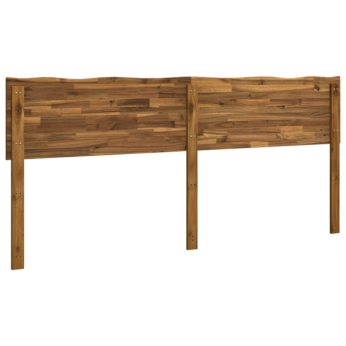 Tăblie de pat cu margini naturale ROSTOCK natural 200 cm WALTI