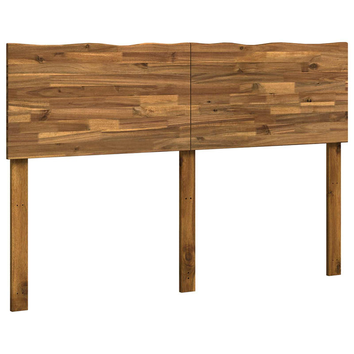 Tăblie de pat cu margini naturale ROSTOCK natural 150 cm WALTI