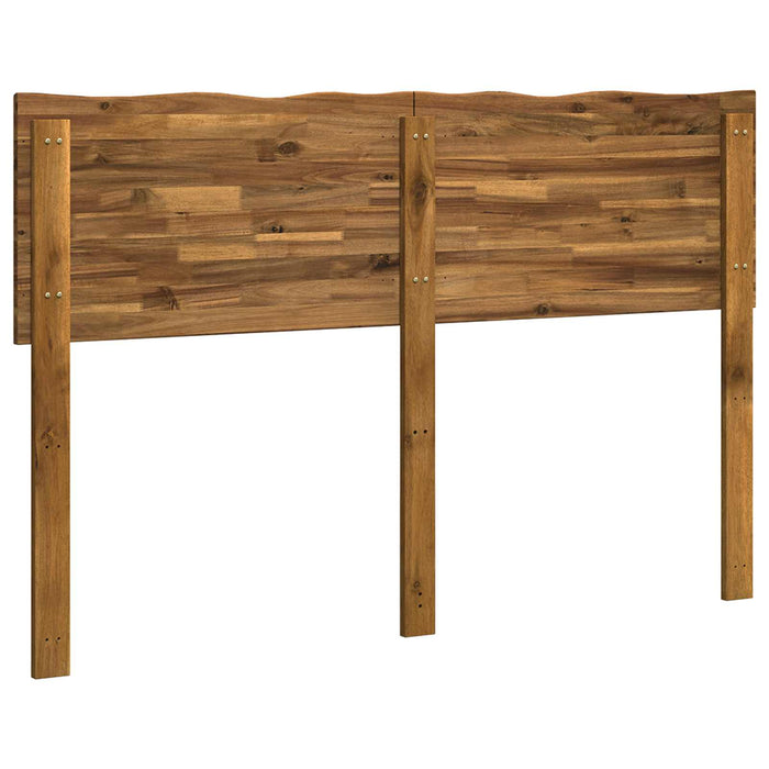 Tăblie de pat cu margini naturale ROSTOCK natural 140 cm WALTI