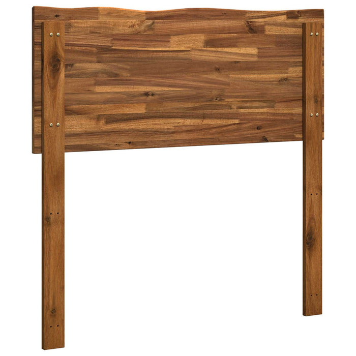 Tăblie de pat cu margini naturale ROSTOCK natural 100 cm WALTI