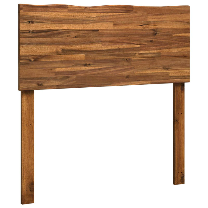 Tăblie de pat cu margini naturale ROSTOCK natural 80 cm WALTI